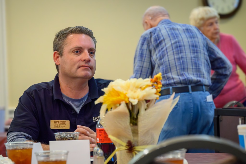 Matt Perron  November 1 Riverbanks Zoo