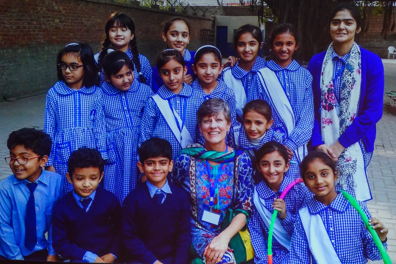 Trish Sargent. shares her experience in Pakistan