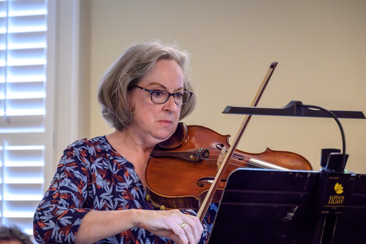 Pianist Richard McLeod and Violist Karen Peters 